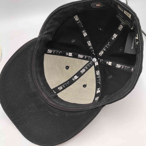 ニューエラ NEW ERA 59FIFTY LOW PROFILE ベースボール チーム ロゴ 刺繍 6パネル キャップ メンズ 7 1/2