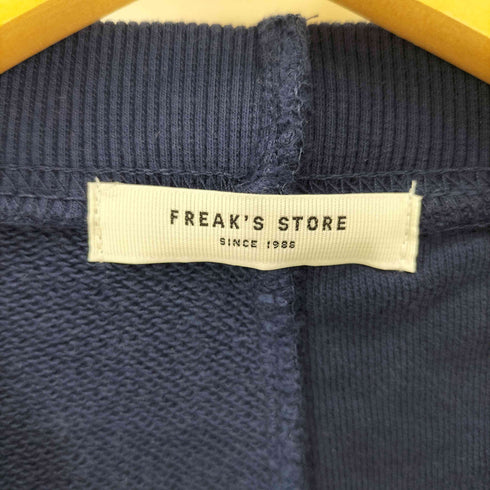 フリークスストア FREAKS STORE 24AW リメイク ドッキング カレッジ アシンメトリー クロップド スウェット レディース FREE