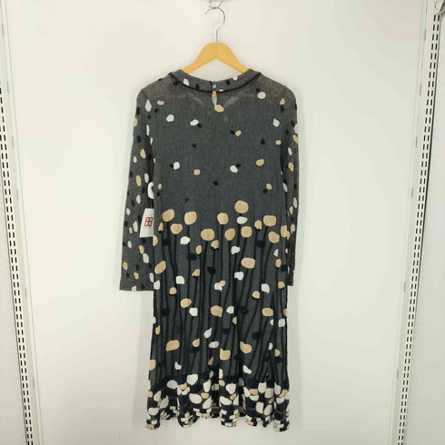 ヒロコビス HIROKO BIS フラワーパイルジャカードワンピース レディース JPN:11号