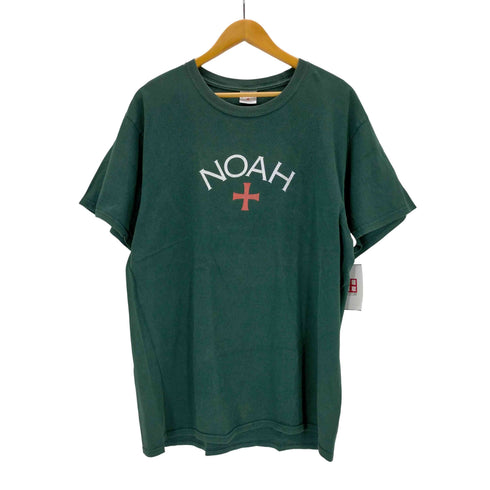 ノア NOAH ロゴプリントクルーネックTシャツ メンズ JPN:L