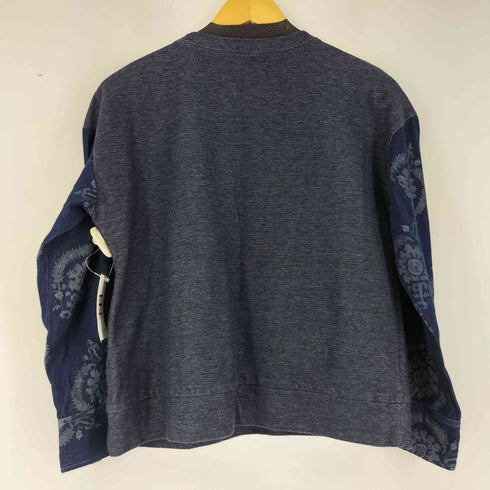 ギャバジンケーティー Gabardine K.T デニム切替 クルーネックスウェット レディース JPN:11号