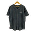 ステューシー Stussy 15AW Stripe Poplin Baseball shirt メンズ import:L