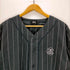 ステューシー Stussy 15AW Stripe Poplin Baseball shirt メンズ import:L