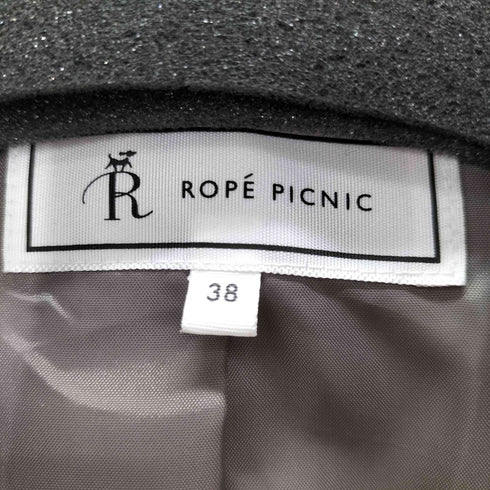 ロペピクニック Rope Picnic ウールライクサキソニーゴールドボタンジャケット レディース JPN:38