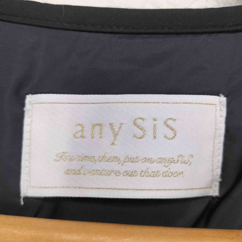 エニィスィス anySiS 24aw 撥水 キルティングジップ アウター レディース JPN:2