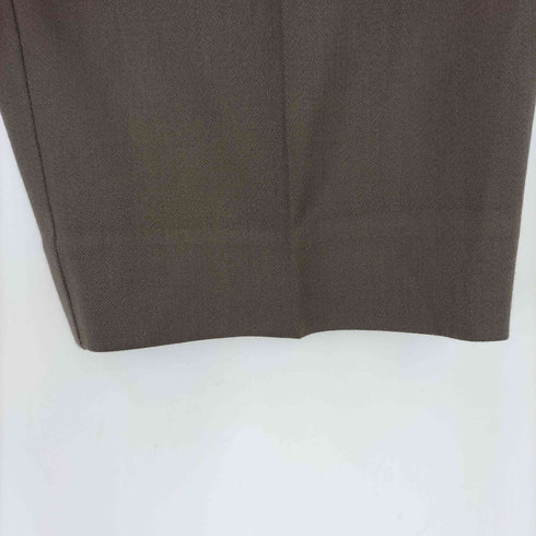 デミルクスビームス Demi-Luxe BEAMS 20AW ウールサテンタックパンツ レディース JPN:36