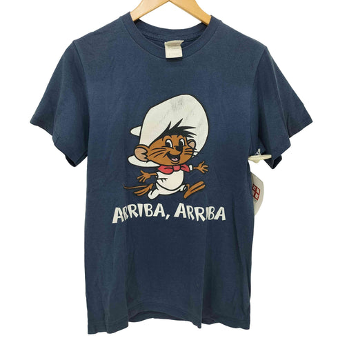 フルーツオブザルーム FRUIT OF THE LOOM 90-00S アメリカ アニメキャラクター プリント 両面プリント Tシャツ メンズ import:S