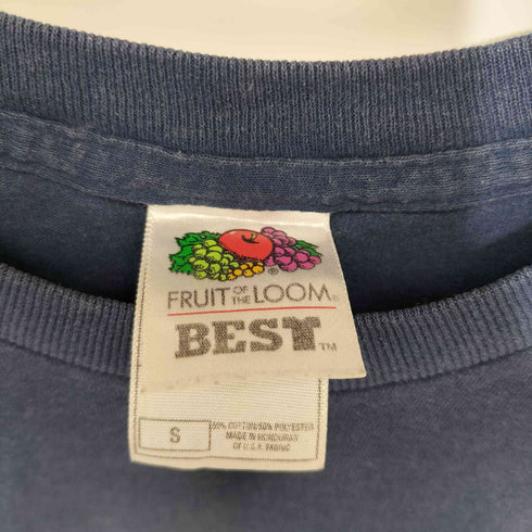 フルーツオブザルーム FRUIT OF THE LOOM 90-00S アメリカ アニメキャラクター プリント 両面プリント Tシャツ メンズ import:S