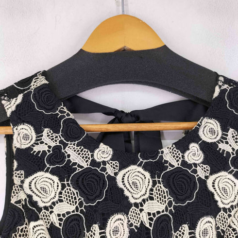 リリーブラウン Lily Brown 2トーンレースワンピース レディース 0