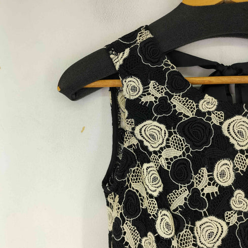 リリーブラウン Lily Brown 2トーンレースワンピース レディース 0