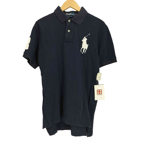 ポロバイラルフローレン Polo by RALPH LAUREN 90S CUSTOM FIT ビックポニー刺繍 ナンバリング3 半袖 ポロシャツ メンズ import:M