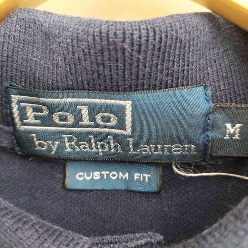 ポロバイラルフローレン Polo by RALPH LAUREN 90S CUSTOM FIT ビックポニー刺繍 ナンバリング3 半袖 ポロシャツ メンズ import:M