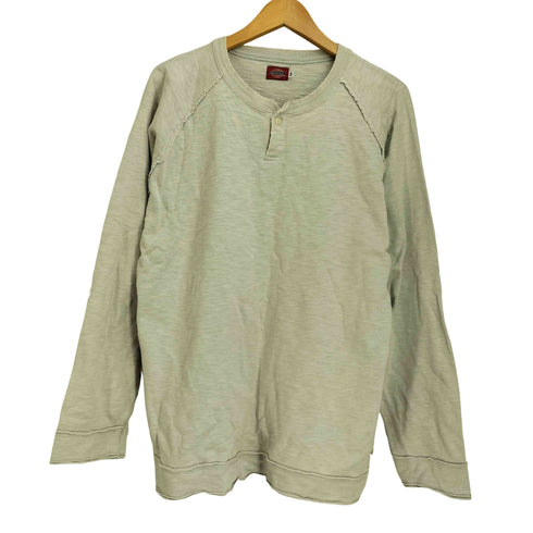 ディッキーズ Dickies 90S 赤タグ 立体裁断 ヘンリーネック ロンT ボロ メンズ import:M