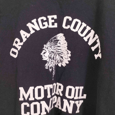 アコースティック acoustic インディアンプリント 長袖 Tシャツ ロンT メンズ JPN:M