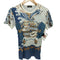 yasuyuki ishii Y2K 総柄 クルーネック Tシャツ メンズ JPN:L
