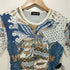 yasuyuki ishii Y2K 総柄 クルーネック Tシャツ メンズ JPN:L