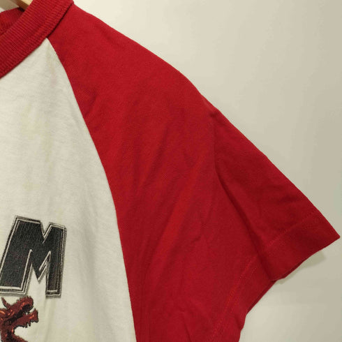 ROCK1.jp バンドプリント リンガーTシャツ メンズ import:S