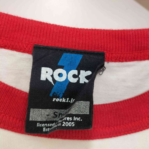 ROCK1.jp バンドプリント リンガーTシャツ メンズ import:S