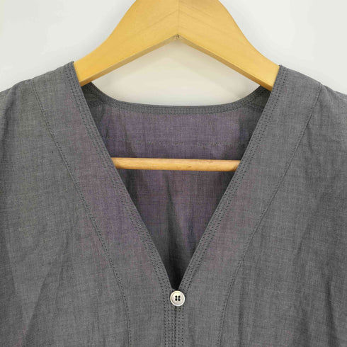 スティーブンアラン Steven Alan コットン シルク Vネック ワンピース レディース import:S