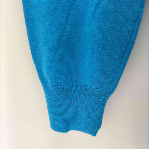 ブルックスブラザーズ 346 BROOKS BROTHERS シルクカシミヤ混 ロゴ刺繍 Vネックニットセーター メンズ JPN:M