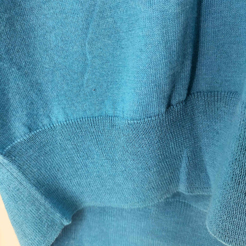 ブルックスブラザーズ 346 BROOKS BROTHERS シルクカシミヤ混 ロゴ刺繍 Vネックニットセーター メンズ JPN:M