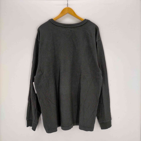 カーハート Carhartt ヘンリーネック ポケット付きロングスリーブTシャツ メンズ import:L