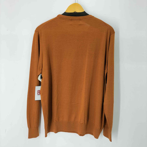 ランバンコレクション LANVIN COLLECTION ウール100 クルーネックニットセーター メンズ LB
