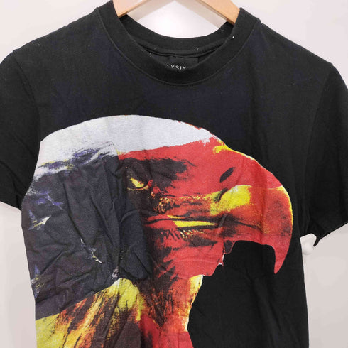 MAX SIX アニマルプリント S/S クルーネックTシャツ メンズ SLIM