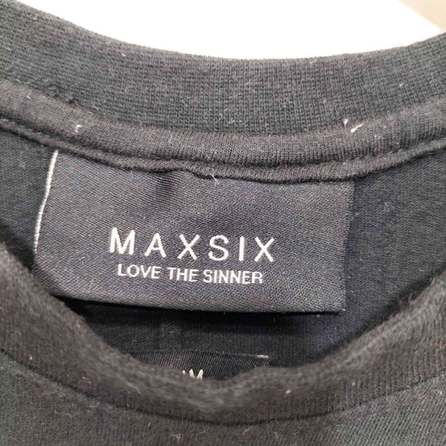 MAX SIX アニマルプリント S/S クルーネックTシャツ メンズ SLIM