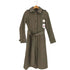 ローレンラルフローレン LAUREN RALPH LAUREN フード付き エポレット ベルテッド パイピング ステンカラーコート レディース import:XS