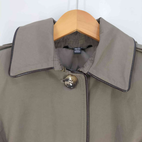 ローレンラルフローレン LAUREN RALPH LAUREN フード付き エポレット ベルテッド パイピング ステンカラーコート レディース import:XS