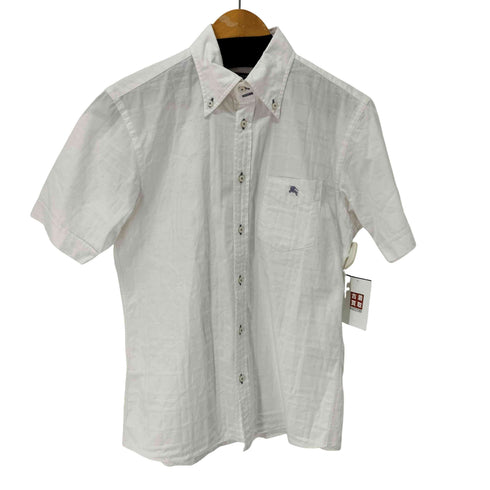 バーバリーブラックレーベル BURBERRY BLACK LABEL 半袖ボタンダウンシャツ メンズ JPN:2