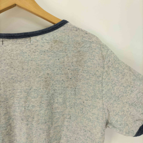 ジャックローズ JACKROSE LOT No. 93 プリント リンガー Tシャツ 霜降り メンズ JPN:M