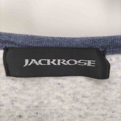 ジャックローズ JACKROSE LOT No. 93 プリント リンガー Tシャツ 霜降り メンズ JPN:M