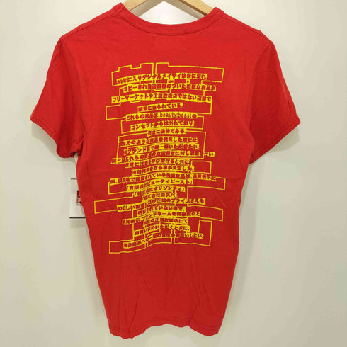 beauty:beast 90-00S 日本製 両面プリント 偽造警告 S/S クルーネック Tシャツ メンズ import:L