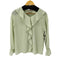 ユナイテッドアローズ UNITED ARROWS ラッフル Vネック ブラウス レディース JPN:36