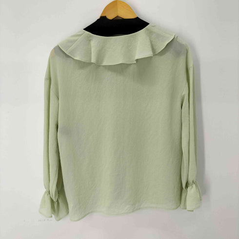 ユナイテッドアローズ UNITED ARROWS ラッフル Vネック ブラウス レディース JPN:36