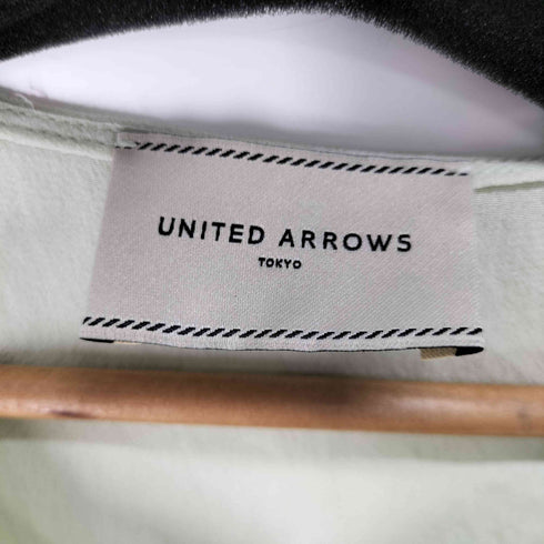 ユナイテッドアローズ UNITED ARROWS ラッフル Vネック ブラウス レディース JPN:36
