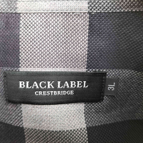 ブラックレーベルクレストブリッジ BLACK LABEL CRESTBRIDGE CBチェック ボタンダウンチェックシャツ メンズ 3L