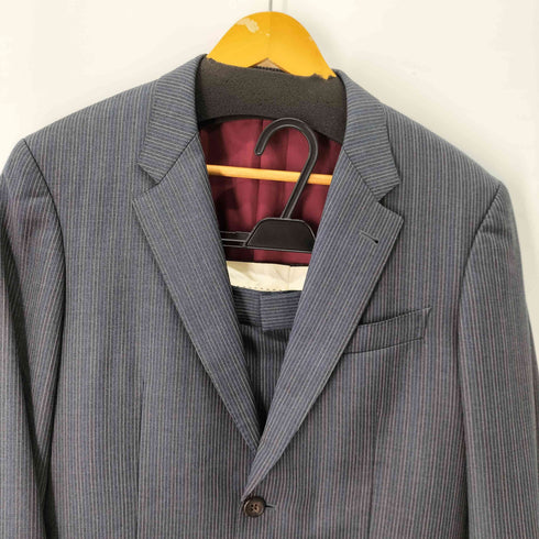ポールスミスコレクション Paul Smith COLLECTION シルク混 ウール シングルテーラードジャケット スーツセットアップ メンズ L
