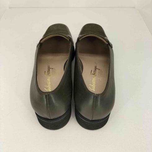 サルヴァトーレフェラガモ Salvatore Ferragamo スエード ガンチーニ ローファー レディース