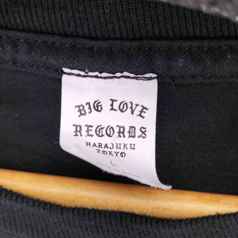 BIG LOVE RECORDS CLASSIC LOGO Tシャツ メンズ JPN:L