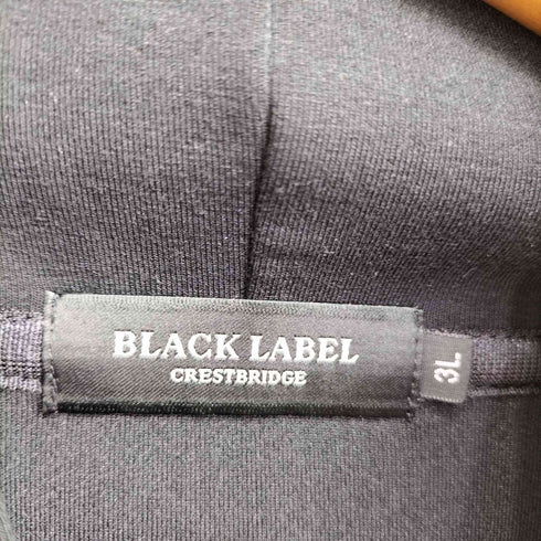 ブラックレーベルクレストブリッジ BLACK LABEL CRESTBRIDGE フードプリントプルオーバーパーカー メンズ 3L