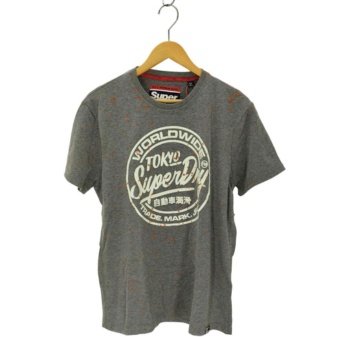 スーパードライ Superdry 極度乾燥(しなさい) WORLDWIDE クルーネック Tシャツ メンズ JPN:L