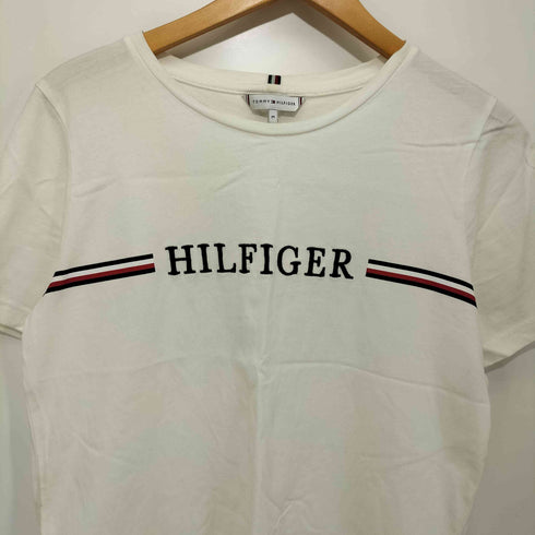 トミーヒルフィガー TOMMY HILFIGER ロゴ刺繍 S/S Tシャツ メンズ import:M