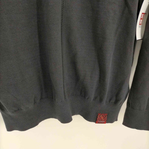 セントアンドリュース St. Andrews カシミヤタッチ天竺モックネックニットプルオーバー メンズ JPN:M