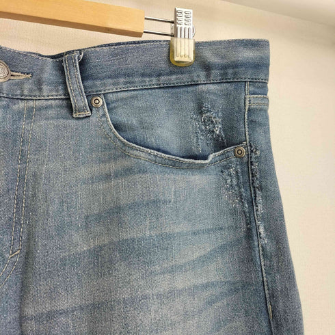 ブラックレーベルクレストブリッジ BLACK LABEL CRESTBRIDGE クラッシュダメージデニム メンズ 3L