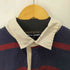 ポロスポーツラルフローレン POLO SPORT RALPH LAUREN 90S L/S ボーダー柄フロントロゴ刺繍 ラガーシャツ メンズ import:XXL