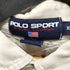 ポロスポーツラルフローレン POLO SPORT RALPH LAUREN 90S L/S ボーダー柄フロントロゴ刺繍 ラガーシャツ メンズ import:XXL
