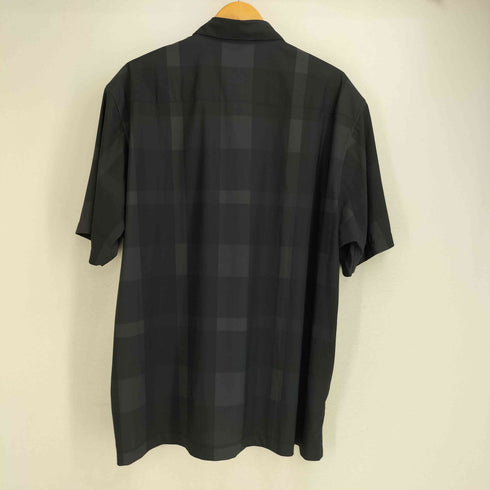 BLACK LAB. 半袖チェック柄シャツ メンズ 3L